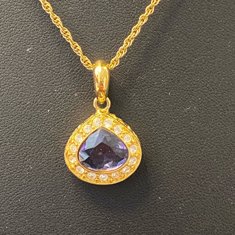 Nolan Miller Purple Necklace